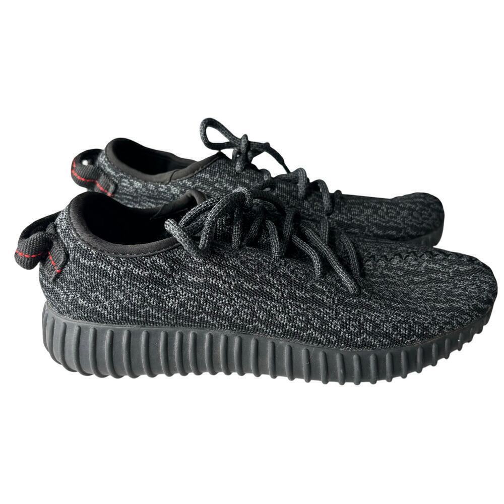 Adidas Yeezy Boost 350 Sneakers Pirate Black Size 7 - Picture 6 of 9